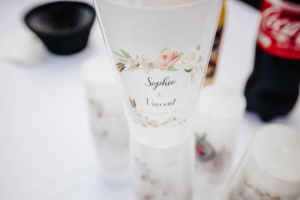 Personnalisation des mariés