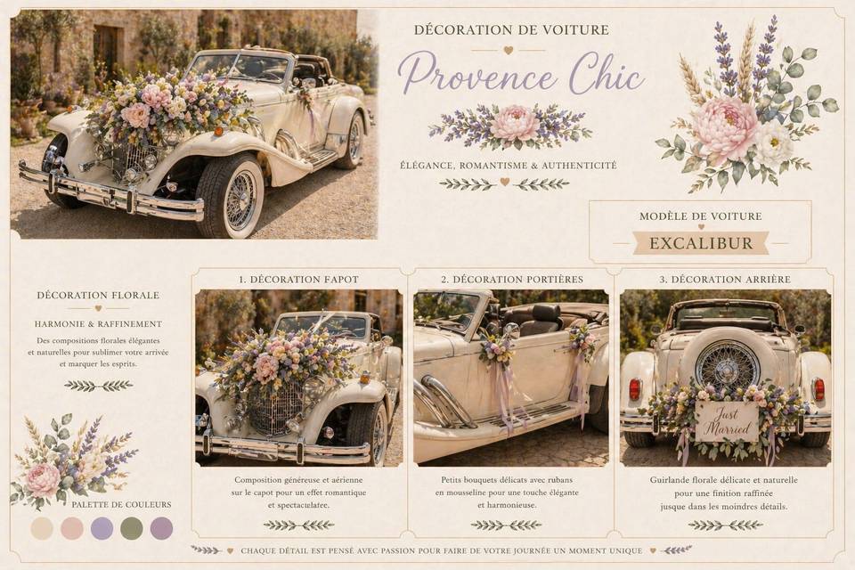 À la décoration de voiture