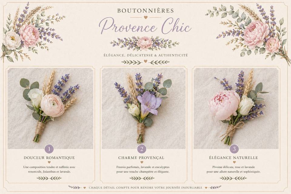 De la simple boutonnière