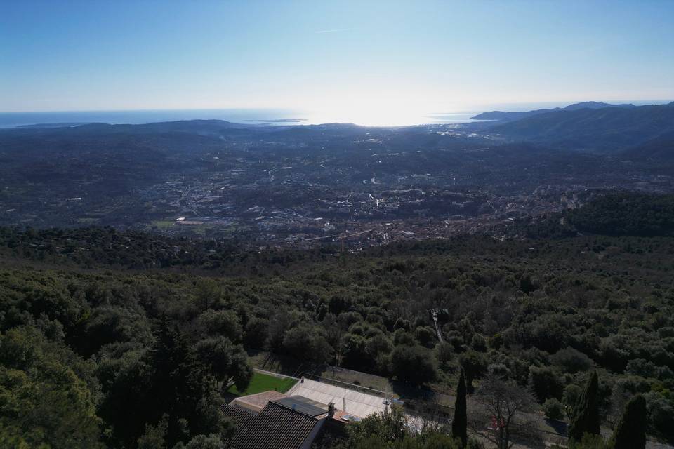 Vue de la terrasse
