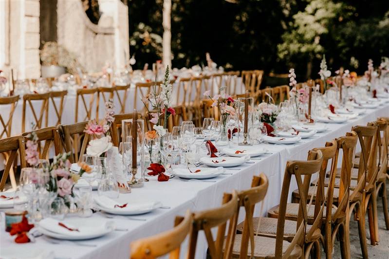 Banquet sur la terrasse