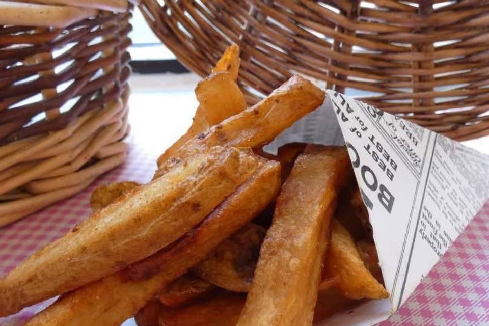 Frites maison locales !!