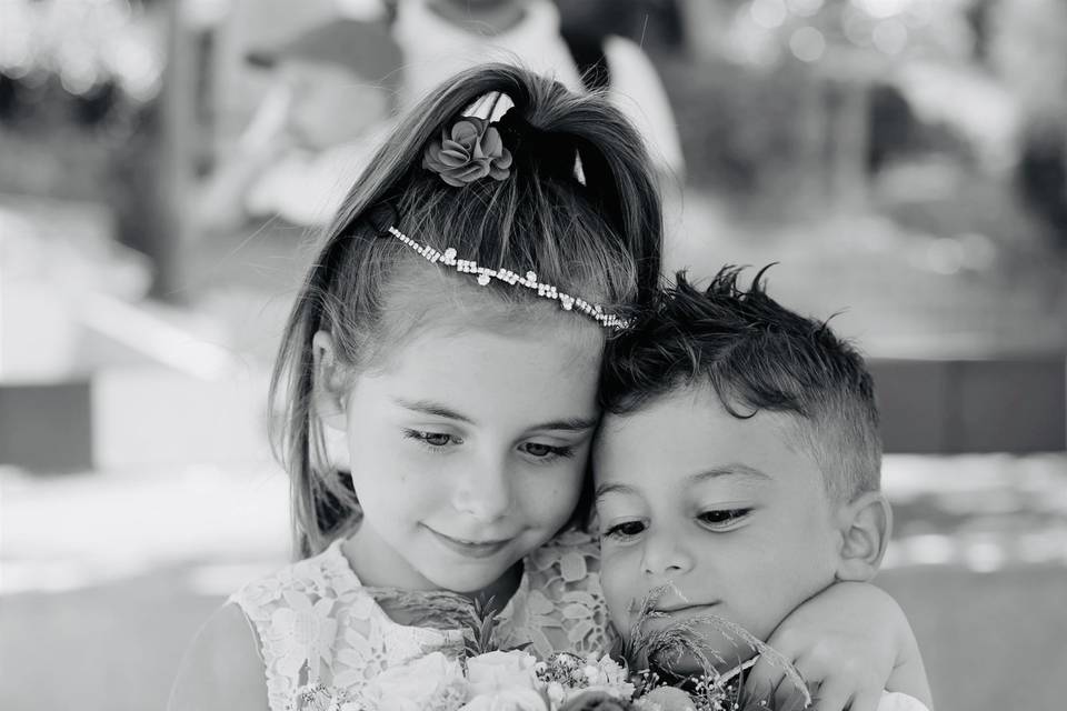 Des enfants fiers