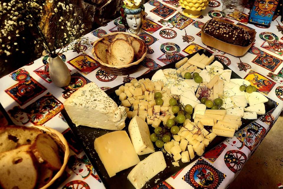 Plateau de fromage italien