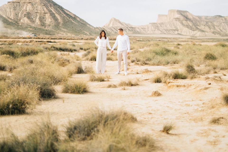 Séance engagement - Bardenas