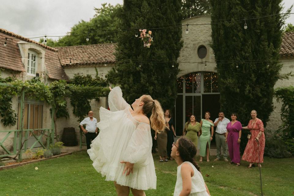 Lancé du bouquet