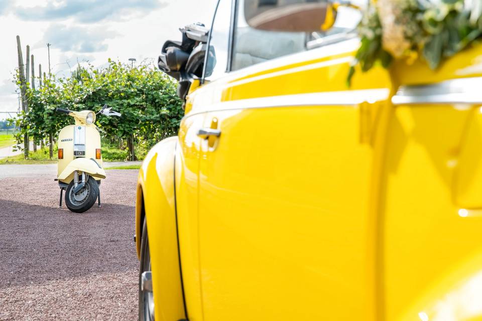 Voiture des mariés