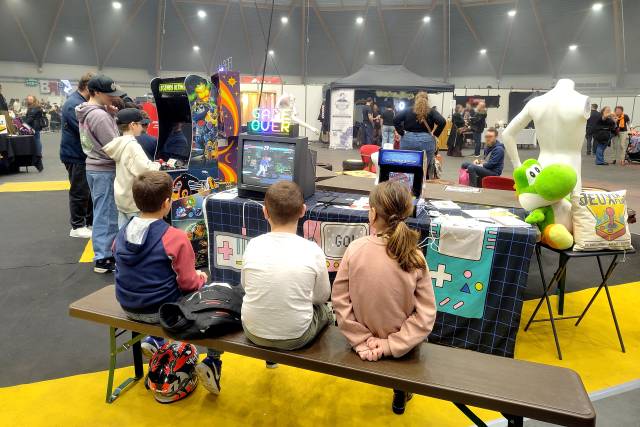 Les enfants s'amusent