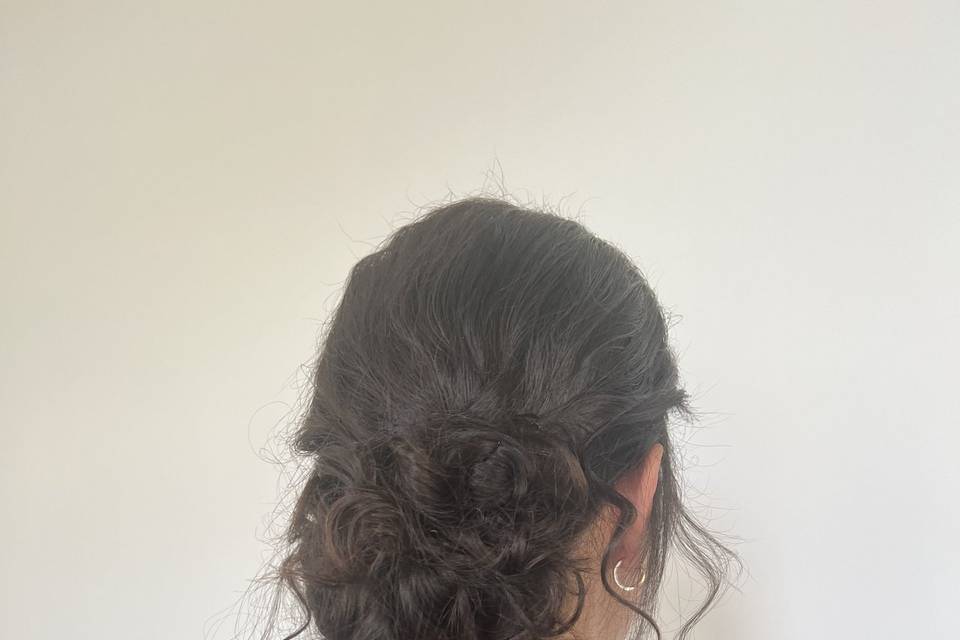 Chignon flou