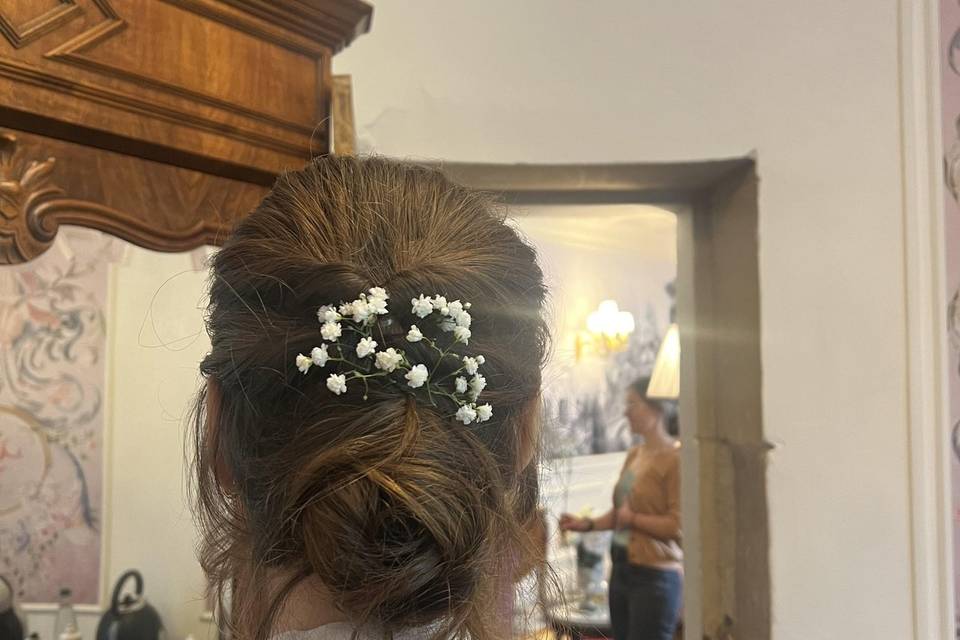 Chignon invitée