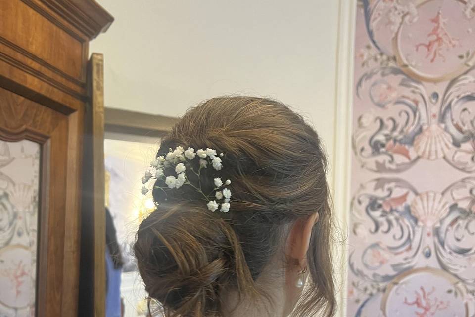 Chignon invitée