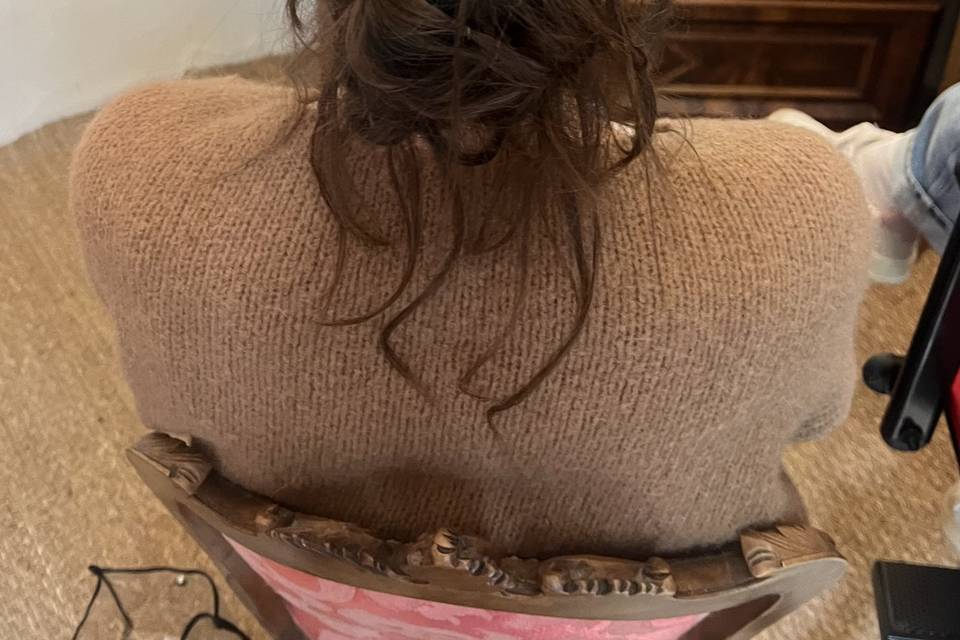 Chignon mariée