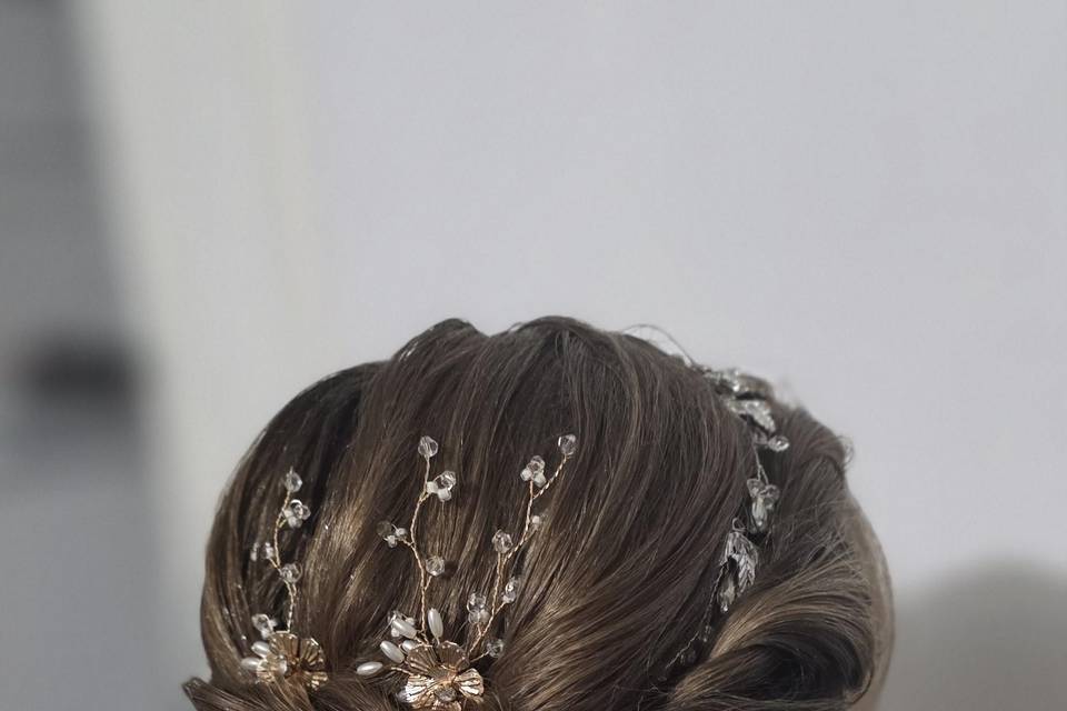 Chignon bas Fille