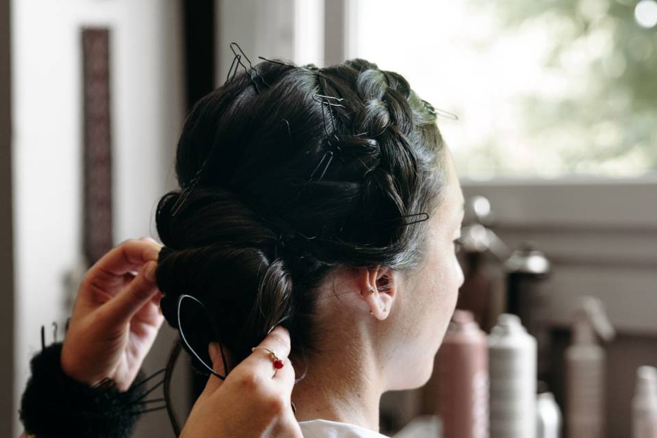 Construction chignon