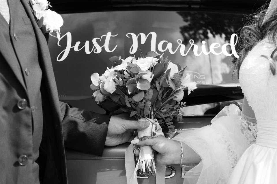 Just married