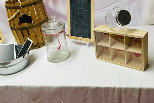 Décoration de table champêtre