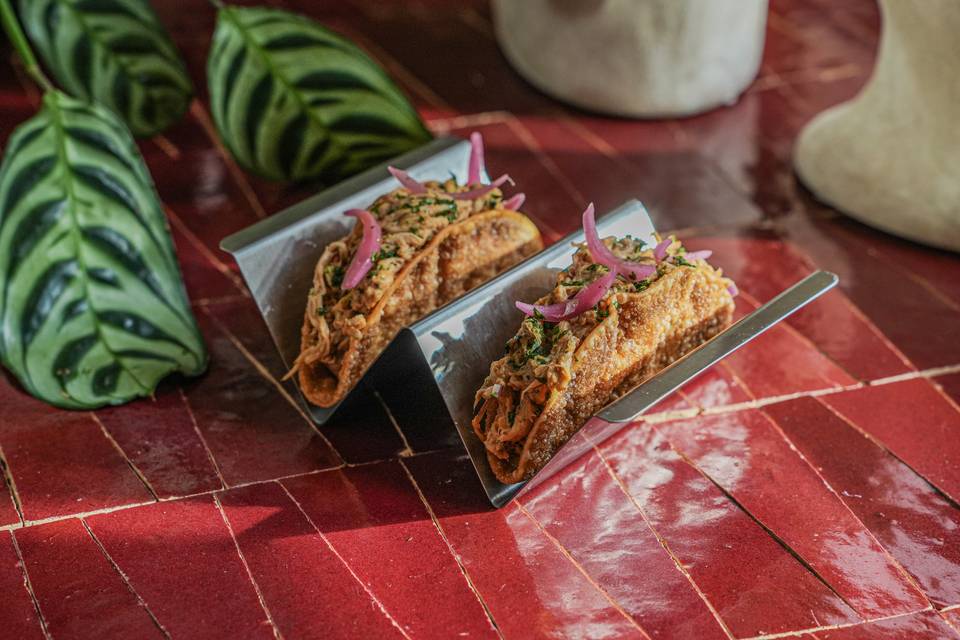 Tacos pulled pork