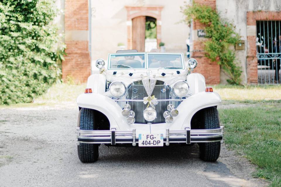 La jolie voiture des Mariés !