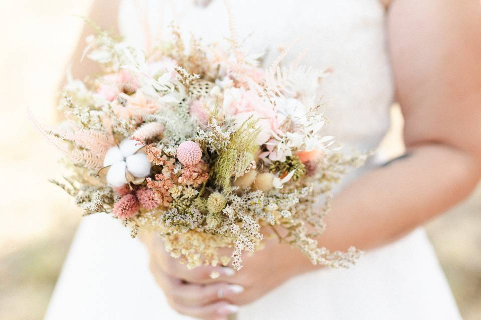 Le bouquet de la mariée !