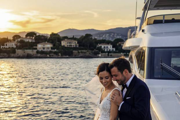 Bateaux coucher de soleil