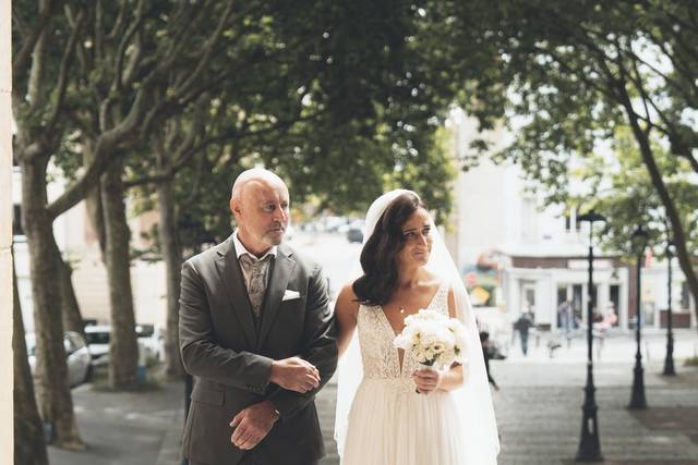 Arrivée de la mariée