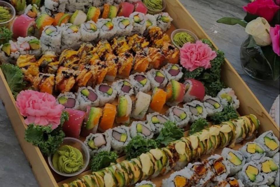 Buffet sushi