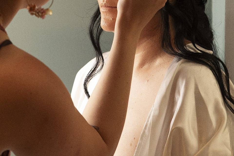 Préparatifs mariée