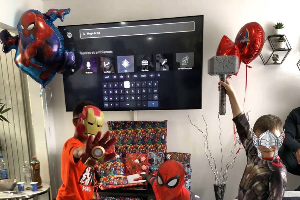 Anniversaire spiderman