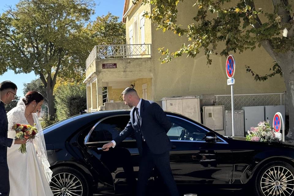 Voiture des mariés