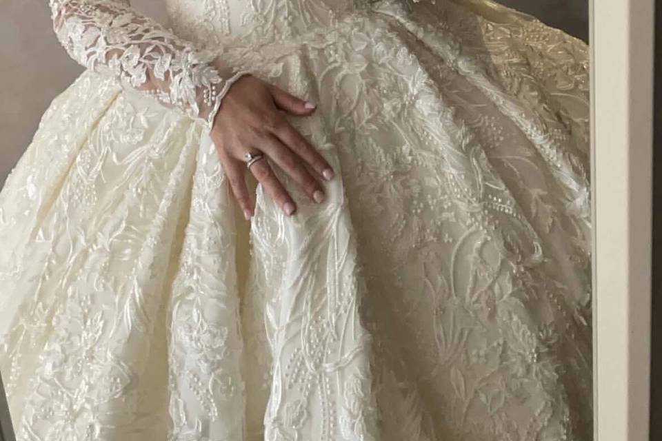 Robe de mariée sur-mesure