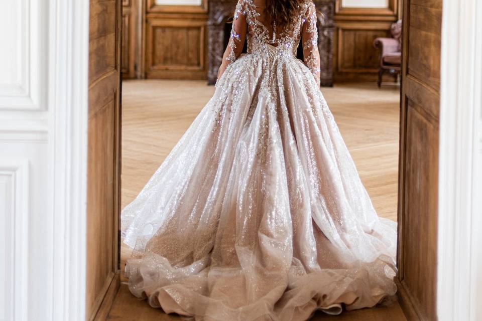 Robe de mariée sur-mesure