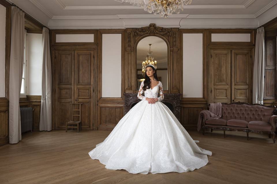 Robe de mariée sur-mesure