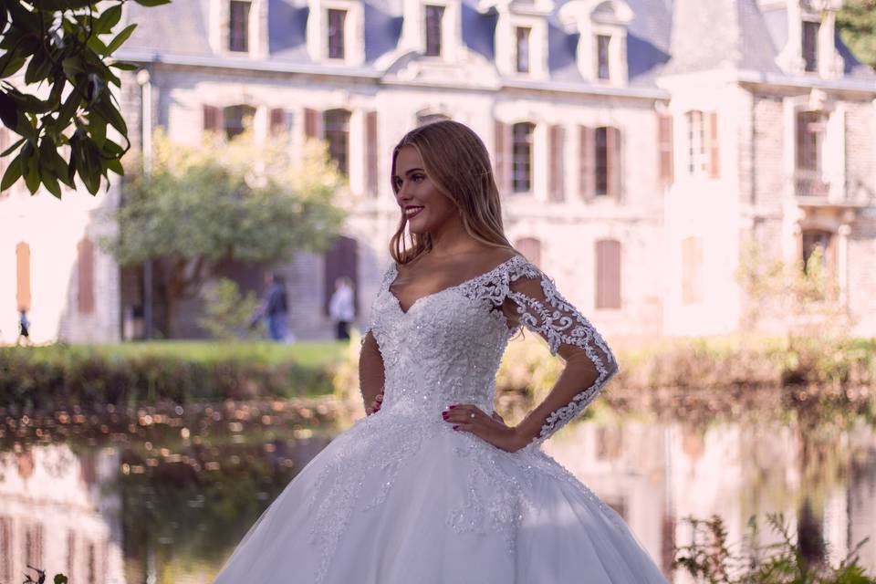 Robe de mariée sur-mesure