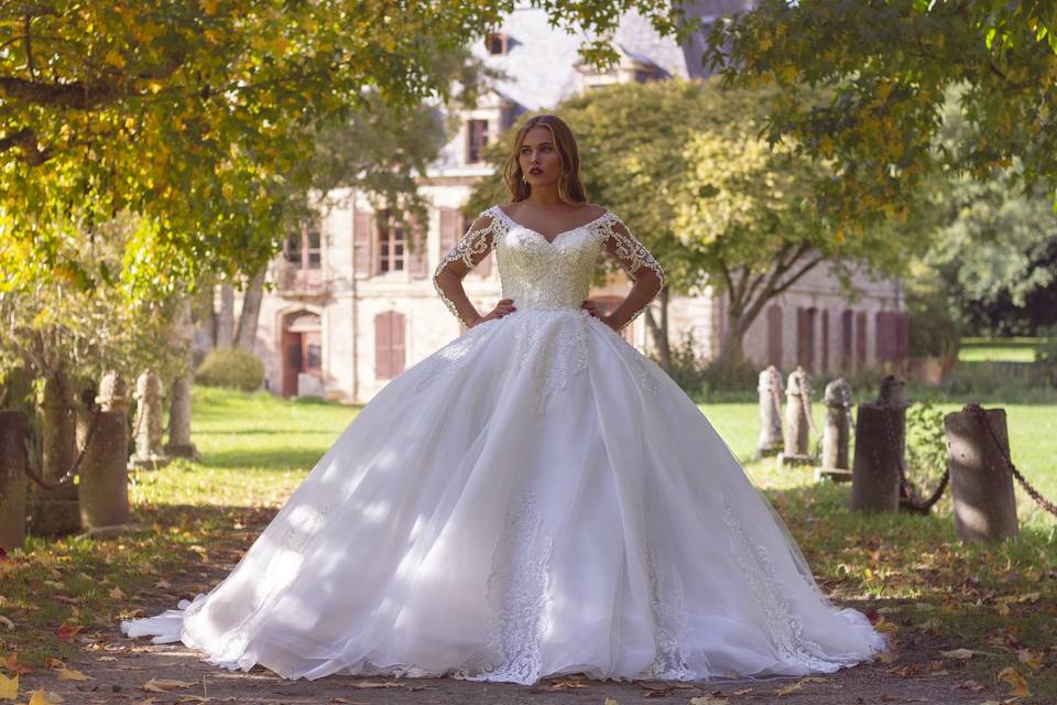 Robe de mariée sur-mesure