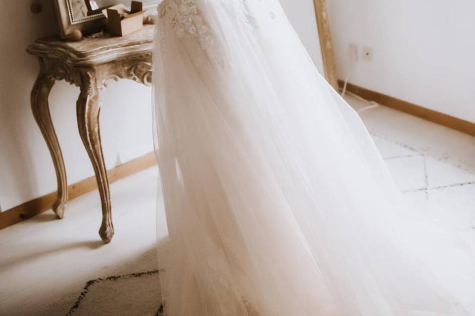 Robe de mariée bohème