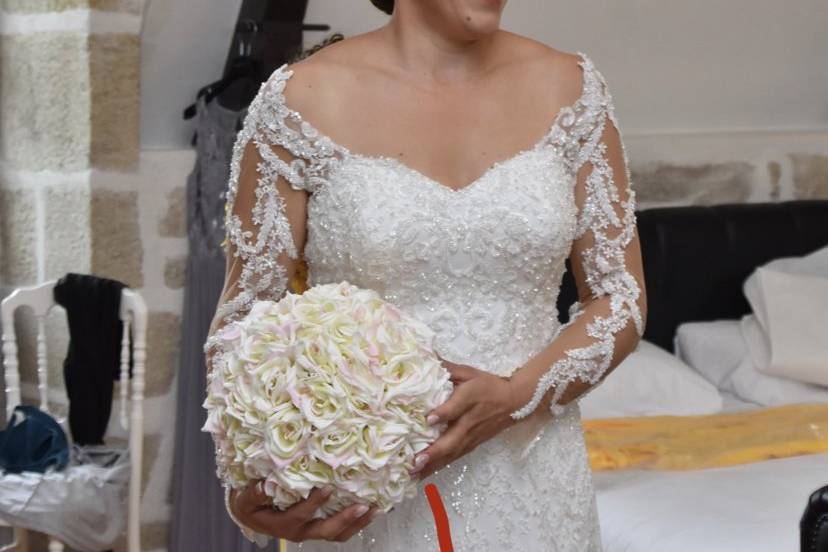 Robe de mariée sur-mesure