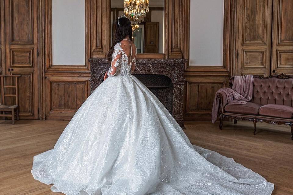 Robe de mariée sur-mesure