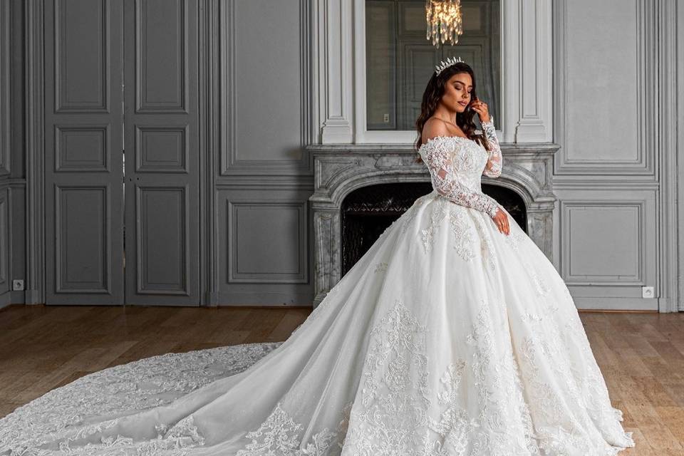 Robe de mariée sur-mesure