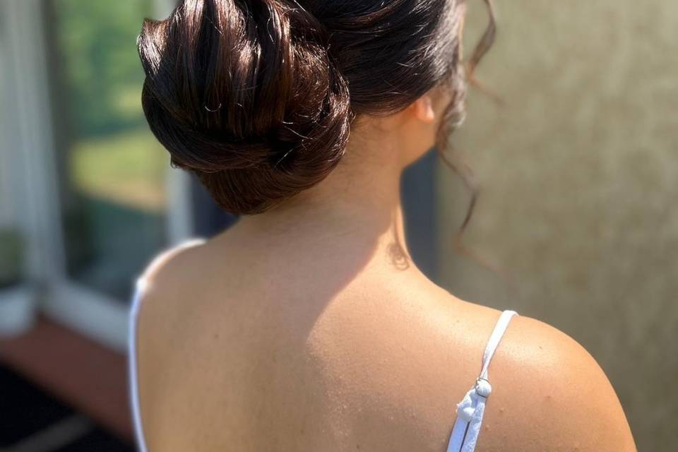 Chignon de mariée