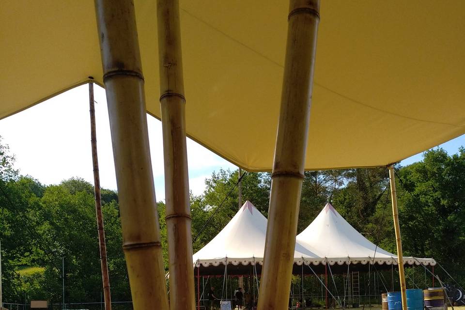Structures bambou