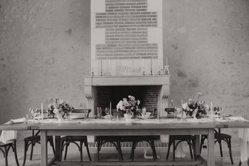 Table d'honneur