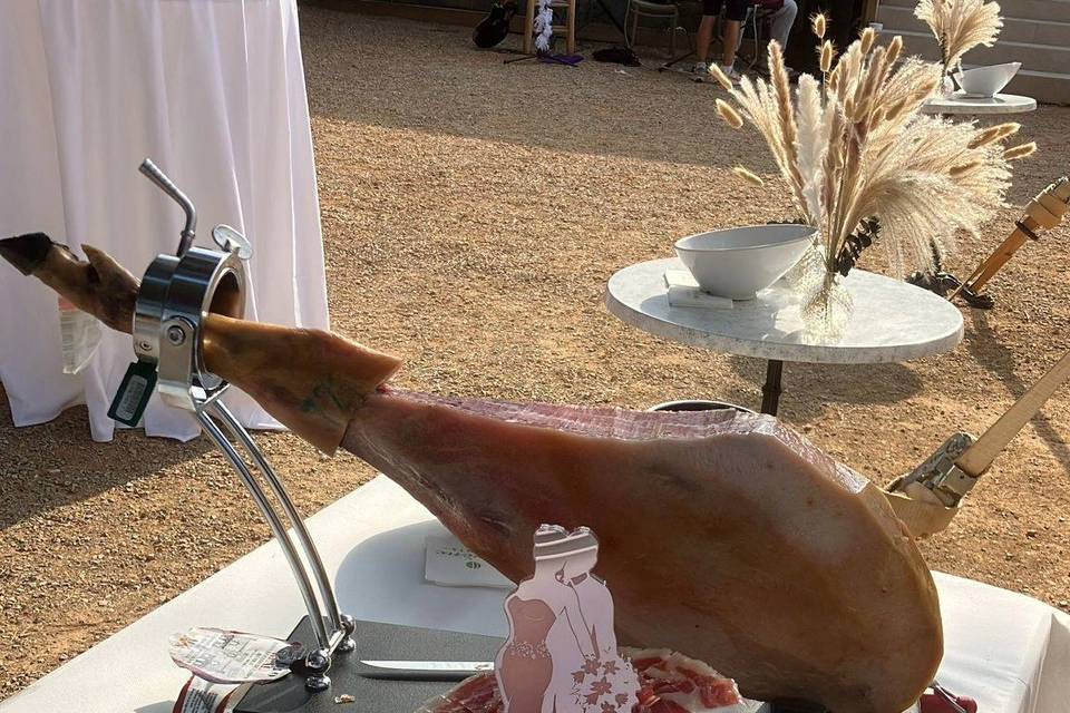 Decoupe de jambon