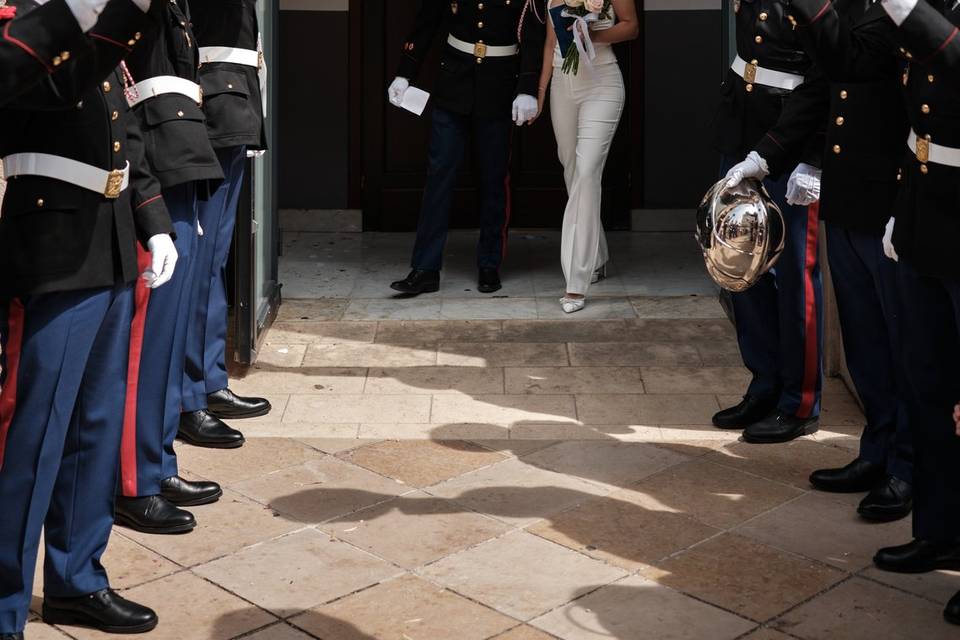 Cérémonie civile à la mairie