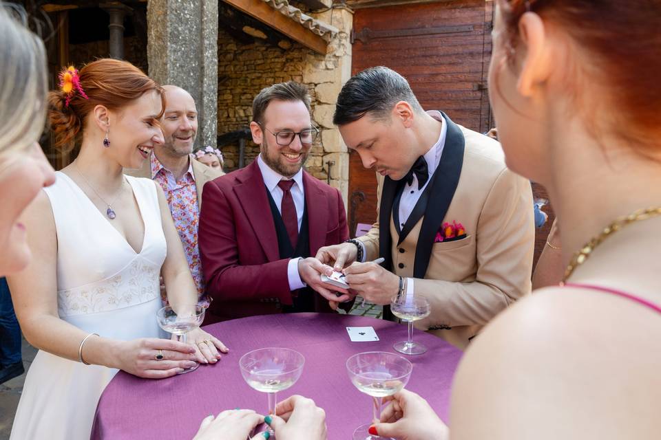 Magicien Mariage Close-Up