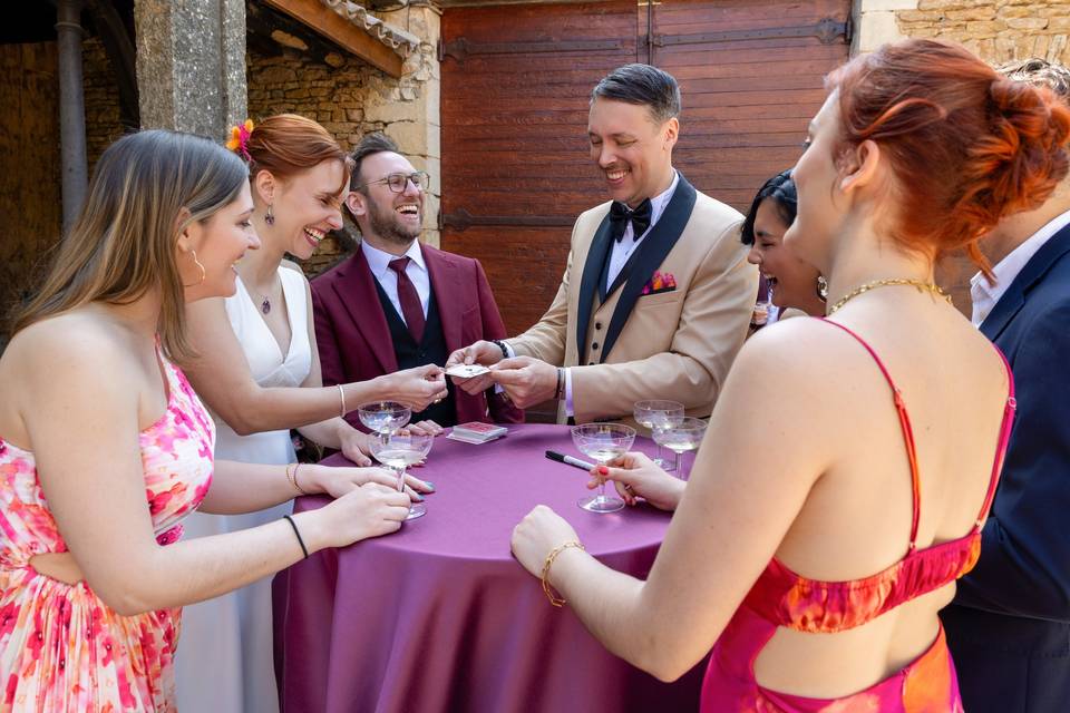 Magicien Mariage Close-Up