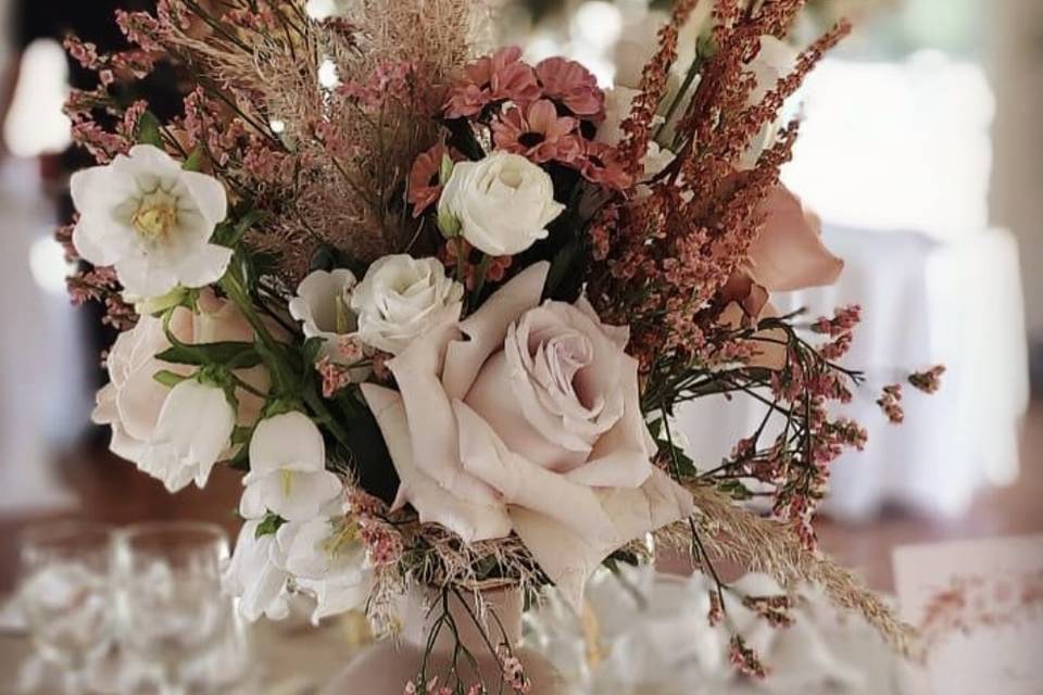 Bouquets dans vase