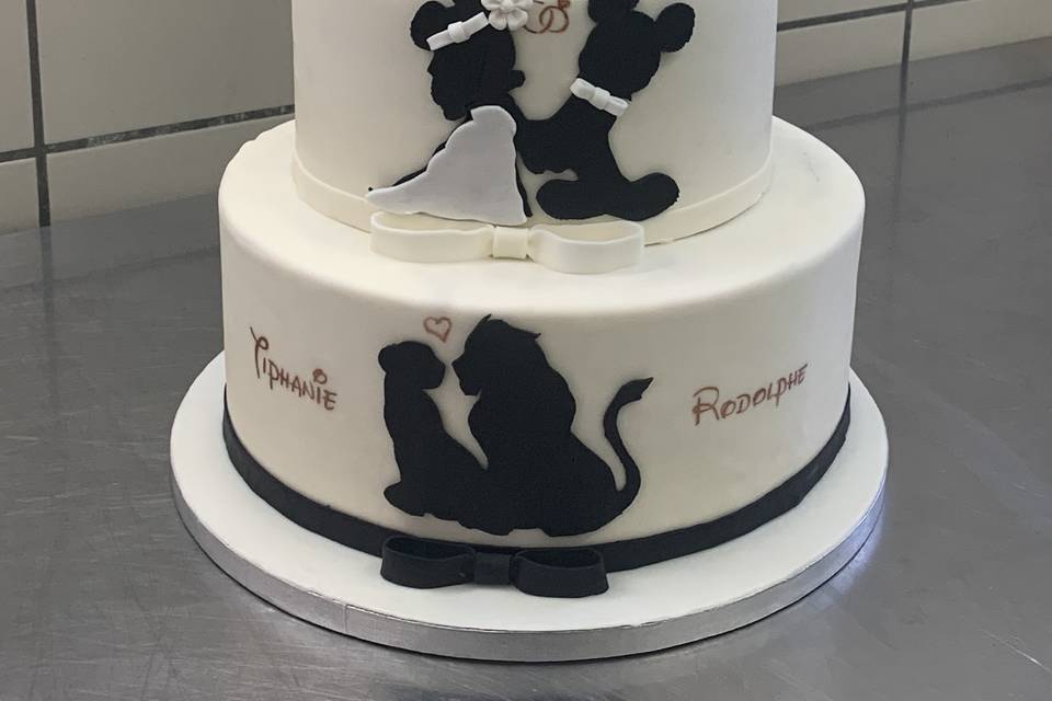 Wedding cake Disney