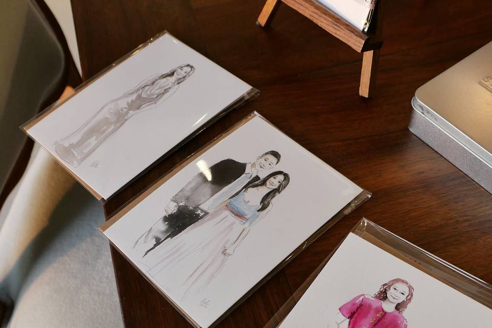 Portraits d'invités ~10min