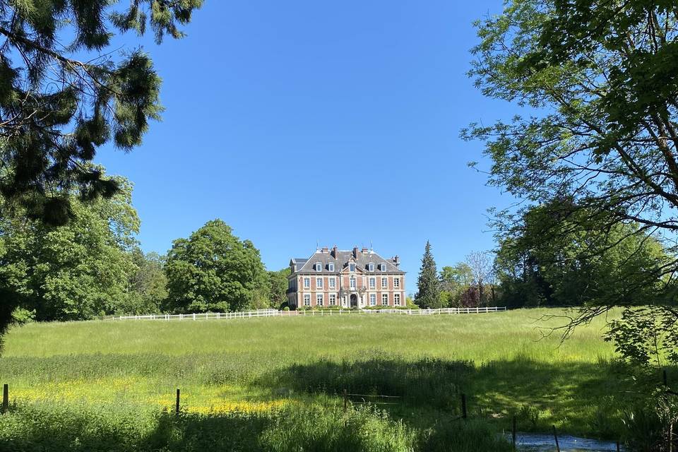 Château vue du parc