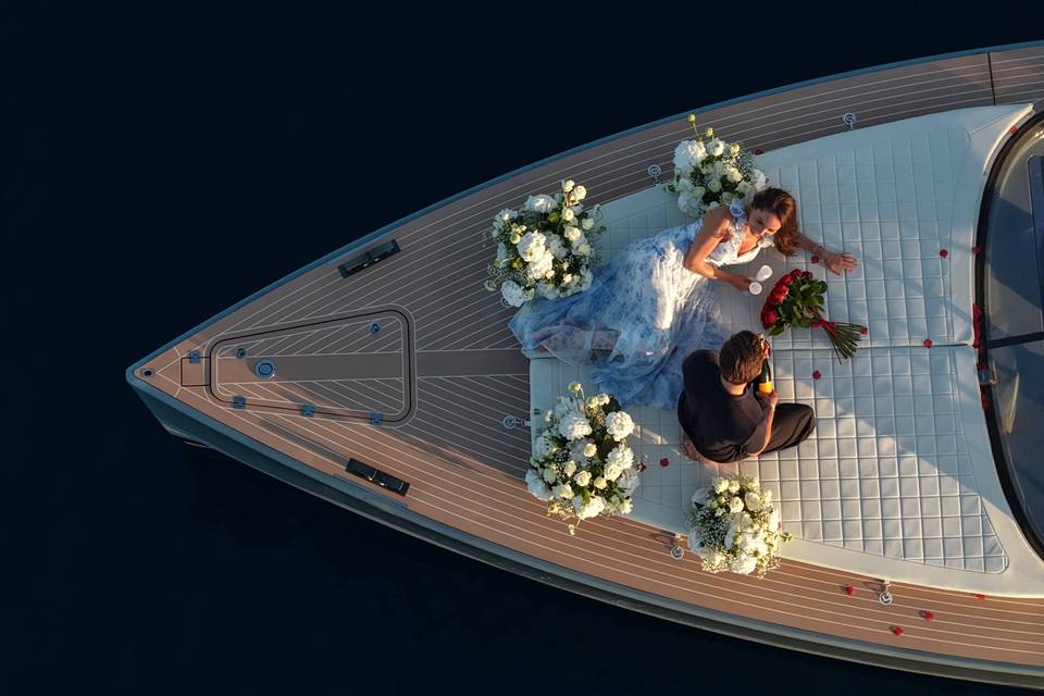 Sur un yacht